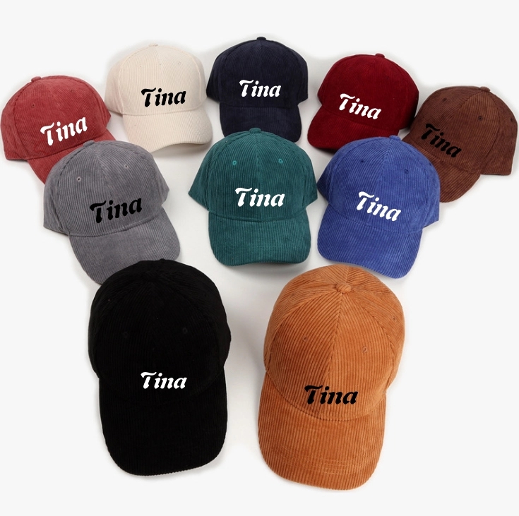 Corduroy baseball cap 9