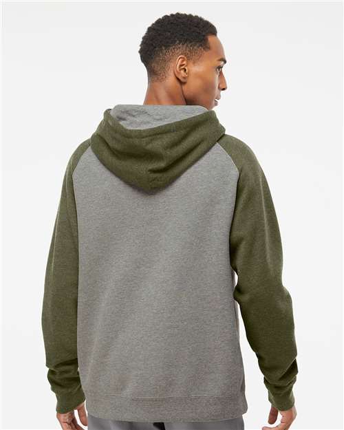 Unisex Raglan Hooded Sweatshirt - IND40RP 50