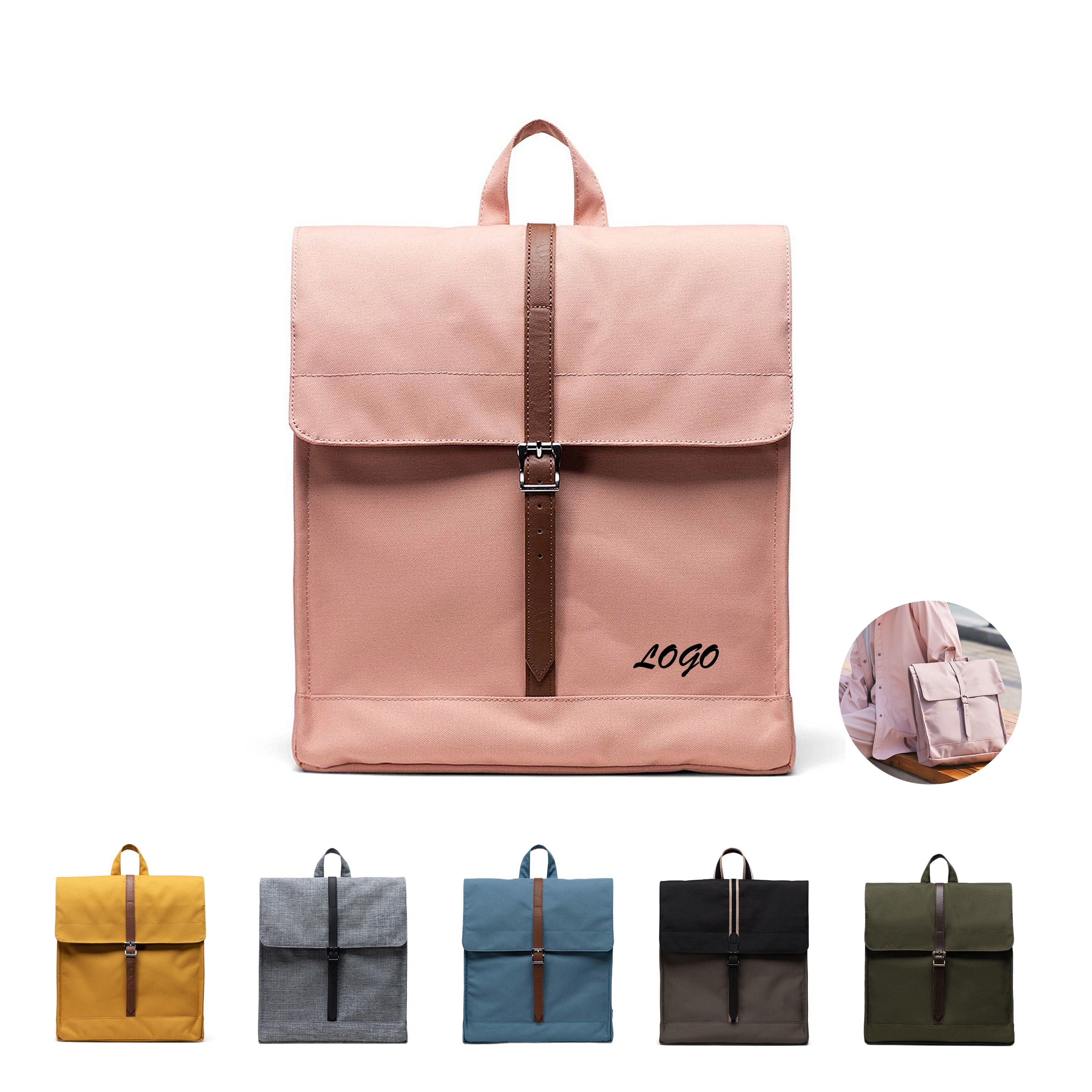 Slim Fashion Backpack (Direct Import) 2