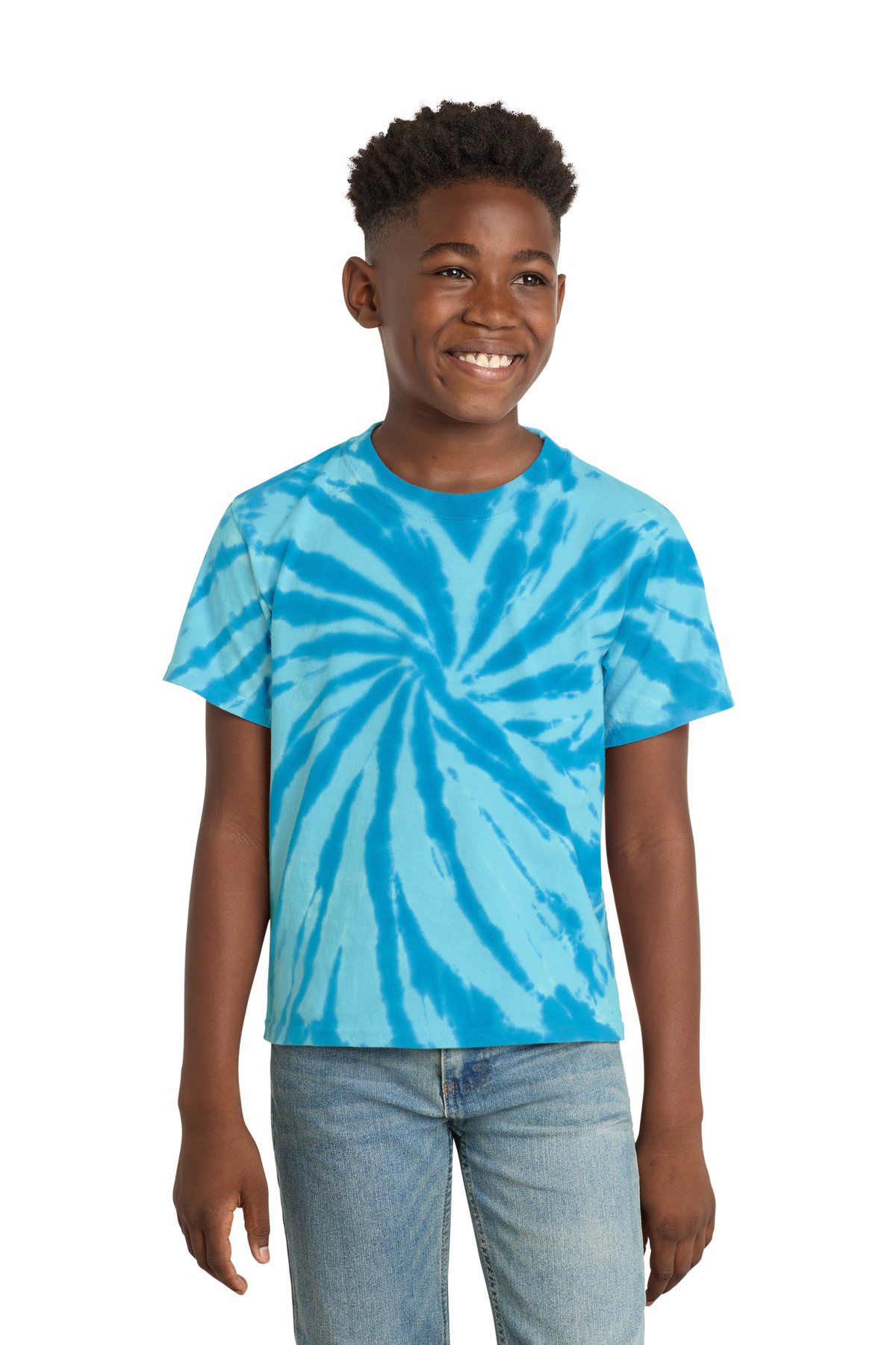 Port & Co Youth Tie-Dye Tee. PC147Y 30