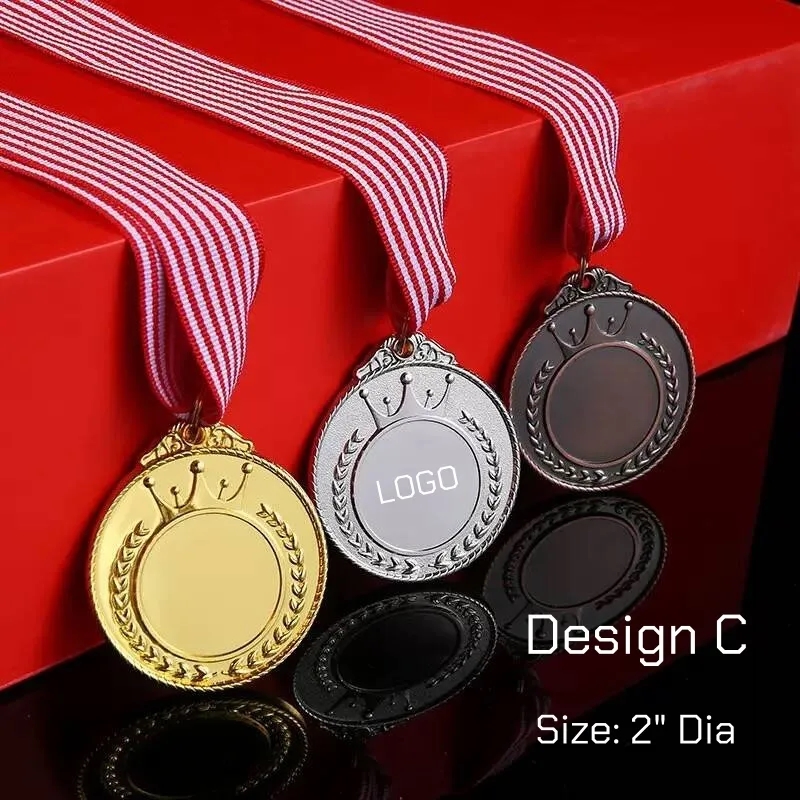 Lot Winner Metal Medals with Neck Ribbons Trophy Award 9