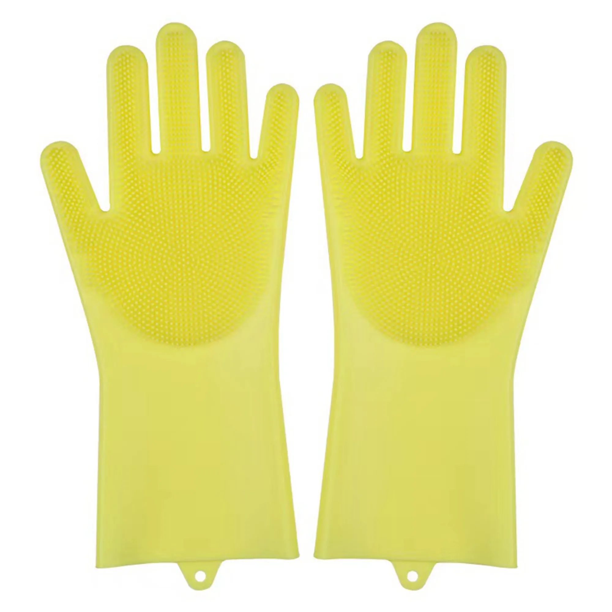 Silicone Cleaning Sponge Gloves 3
