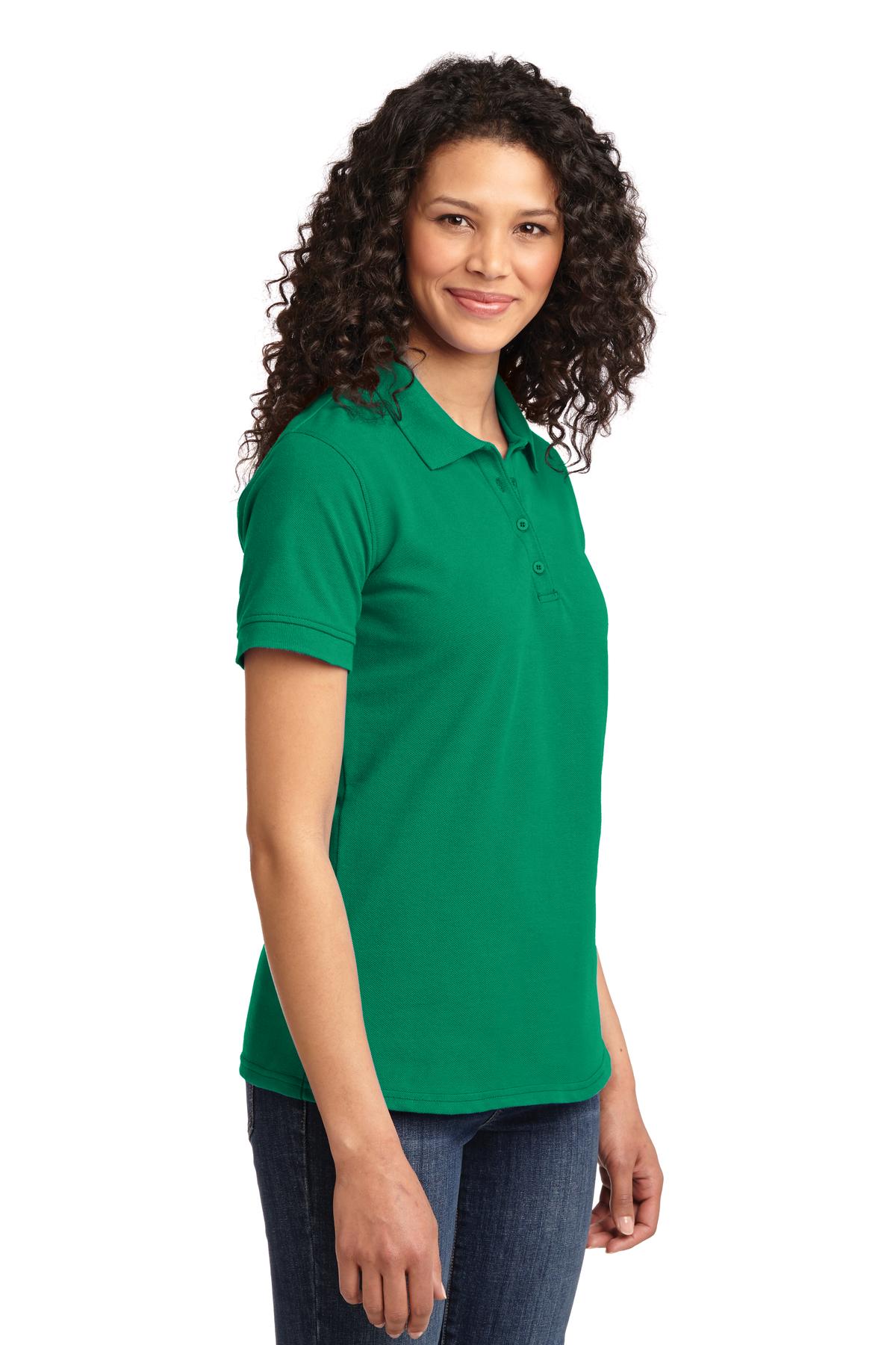 Port & Co Women's Core Blend Pique Polo. LKP155 139
