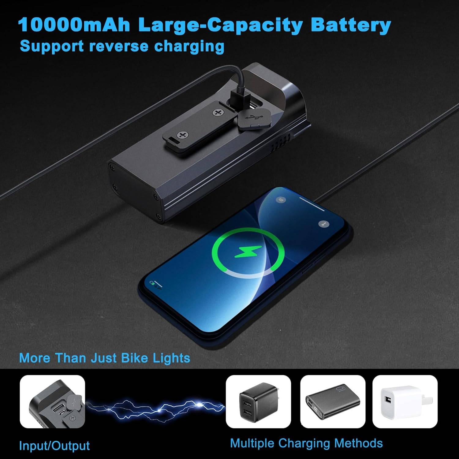 Bike 8 LED Lights for Night Riding 5