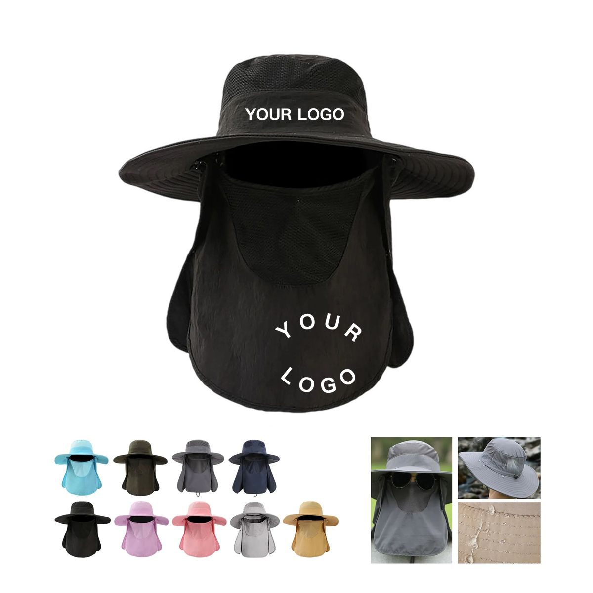 Nylon Outdoor UV Protection Hat 11