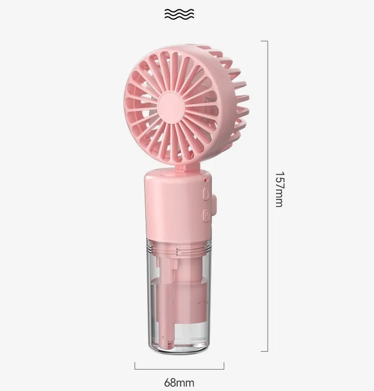 Wholesale OEM Misting Fan with Logo - Bulk Order for Outdoor/Camping 4