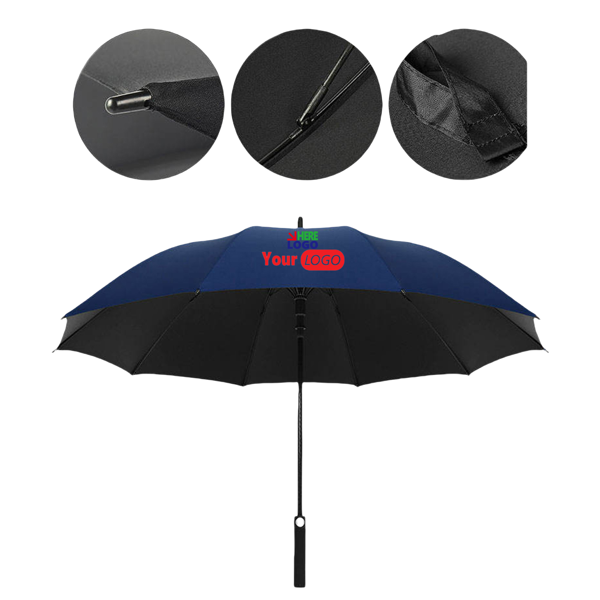 27inch Promotional Branded Custom Golf Umbrella MOQ20 2