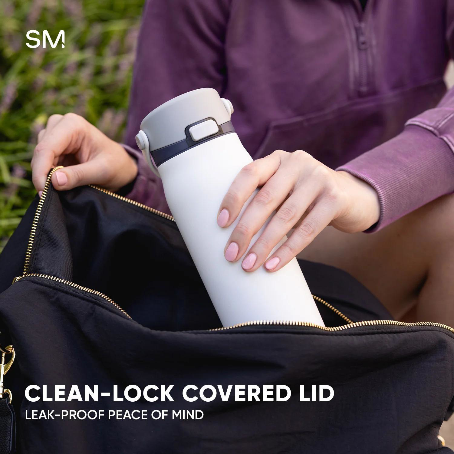 24 oz Simple Modern® Double-Walled Insulated Mesa Sport with Covered Chug Water Bottle 13
