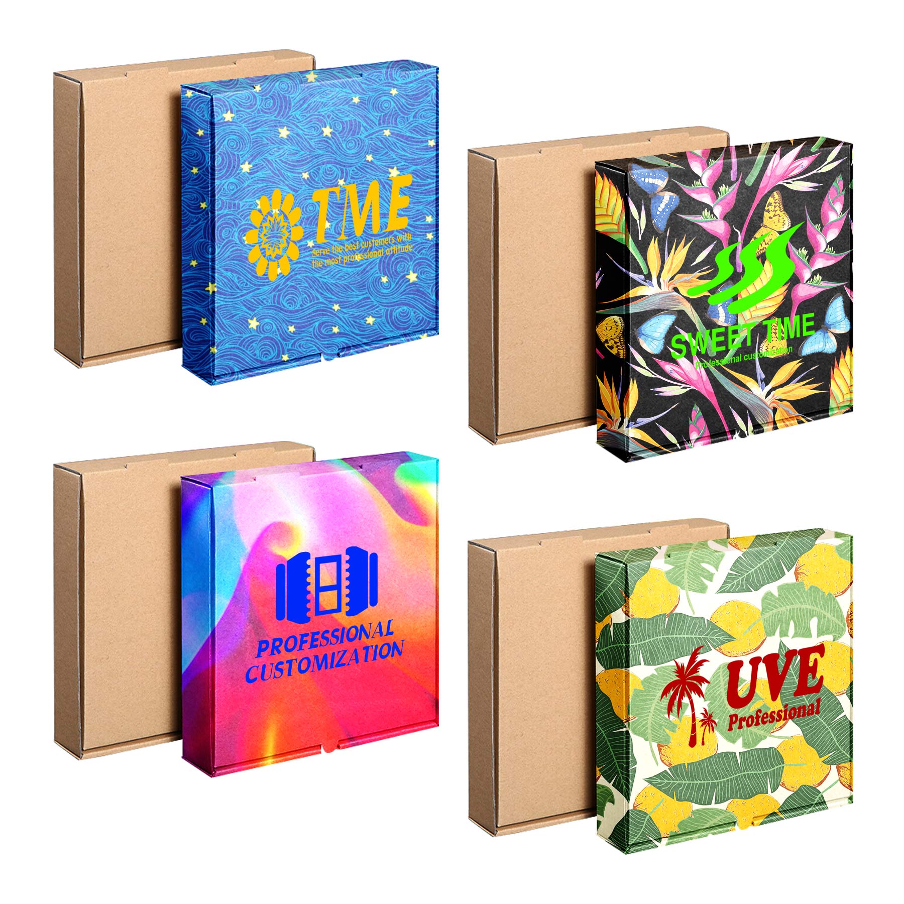 10" Food-Grade Pizza Boxes 1