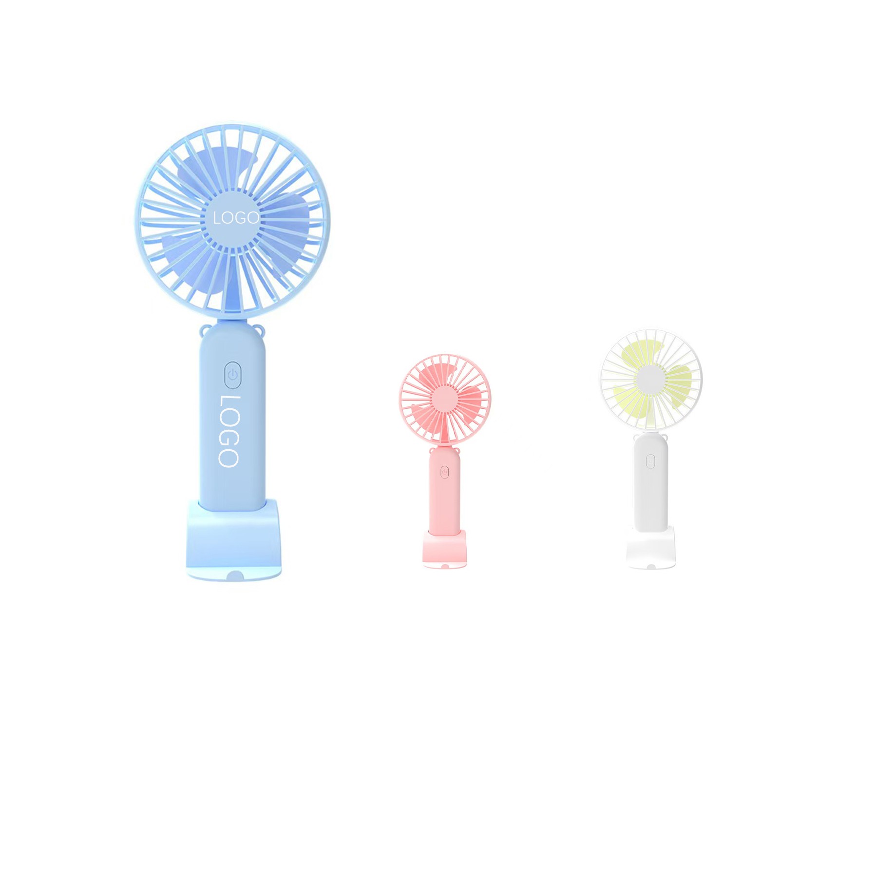 Portable Handheld Fan with Charging Base 2