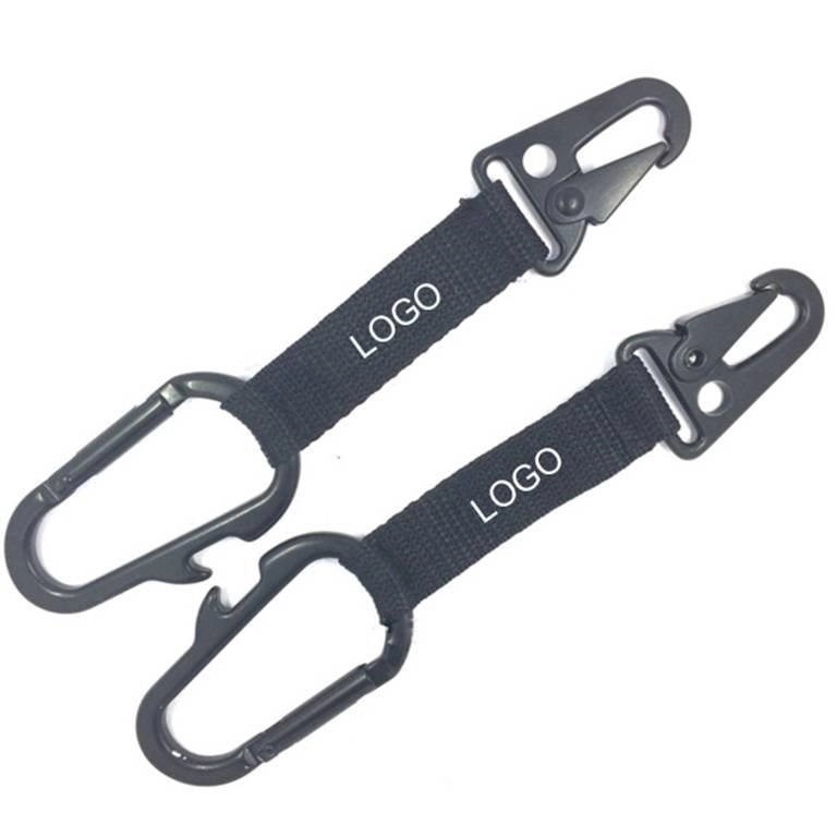 EDC Adjustable Clip with carabiner 2