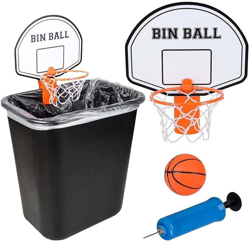Trash Can Mini Basketball Hoop 6