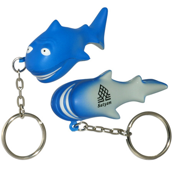 Shark Stress Reliever Key Chain 5