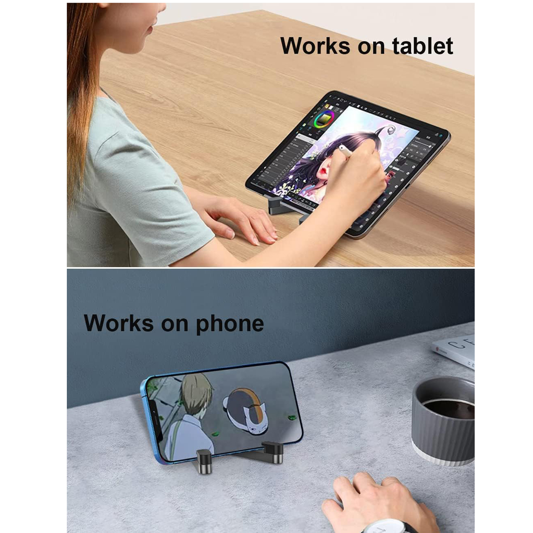Portable Foldable Phone Stand Holder