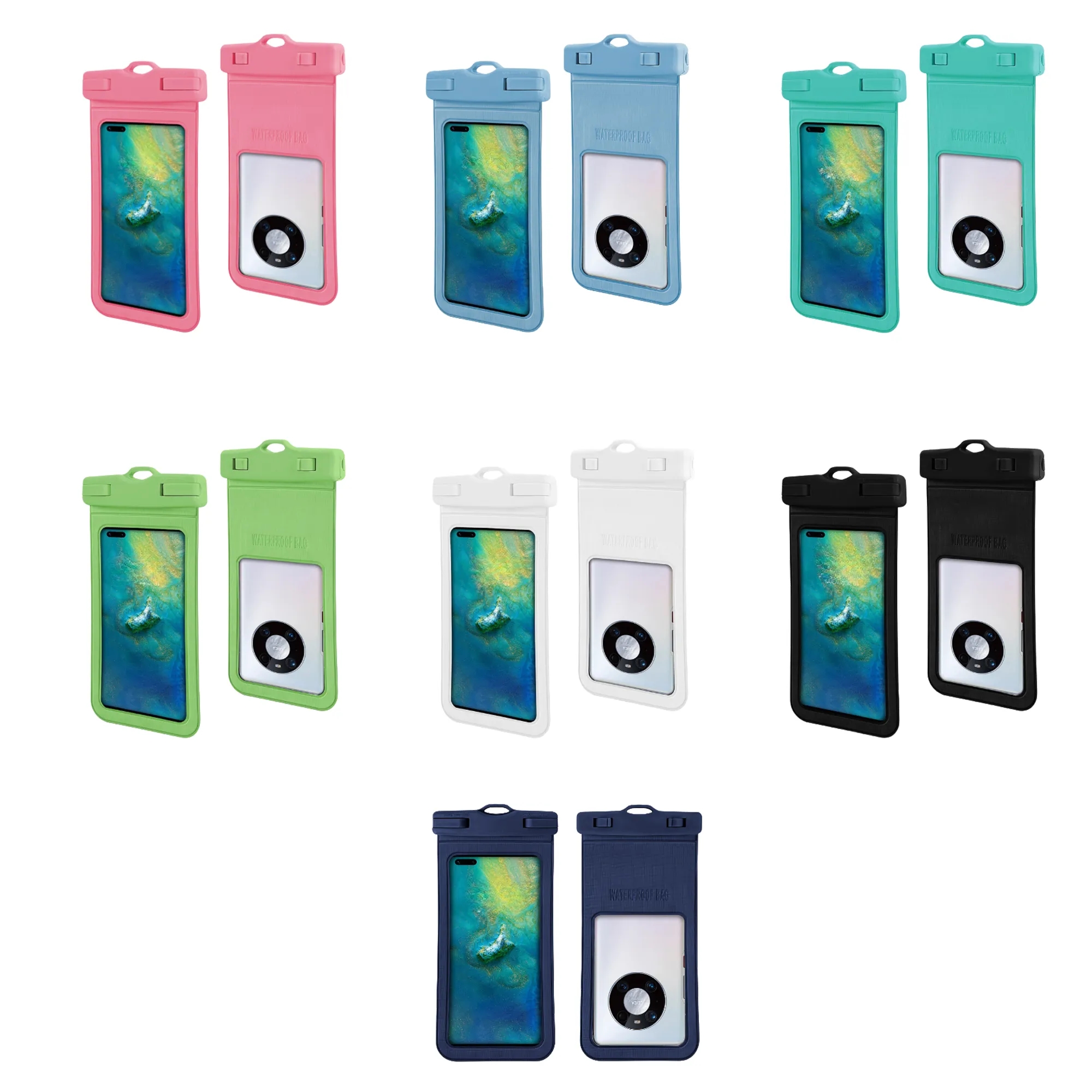 MOQ 50 PCS Lanyard Waterproof Phone Pouch 1