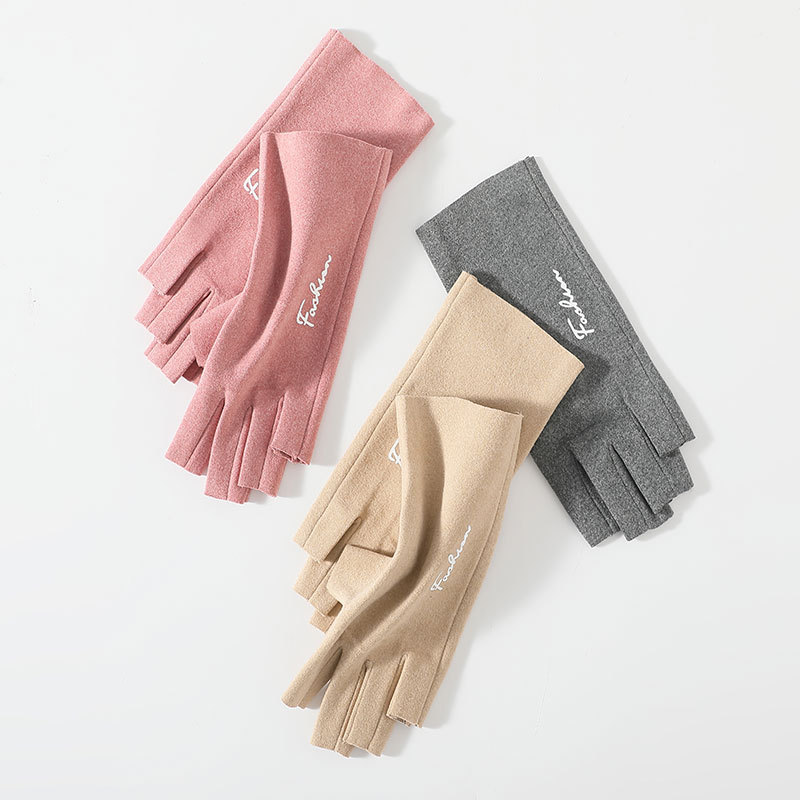 Winter Fingerless Gloves For Women 5