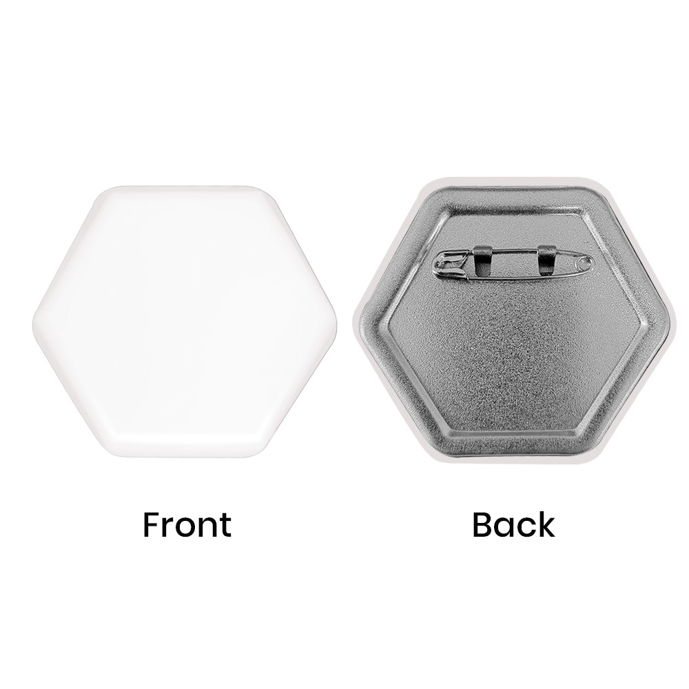 Hexagonal Custom Buttons 2