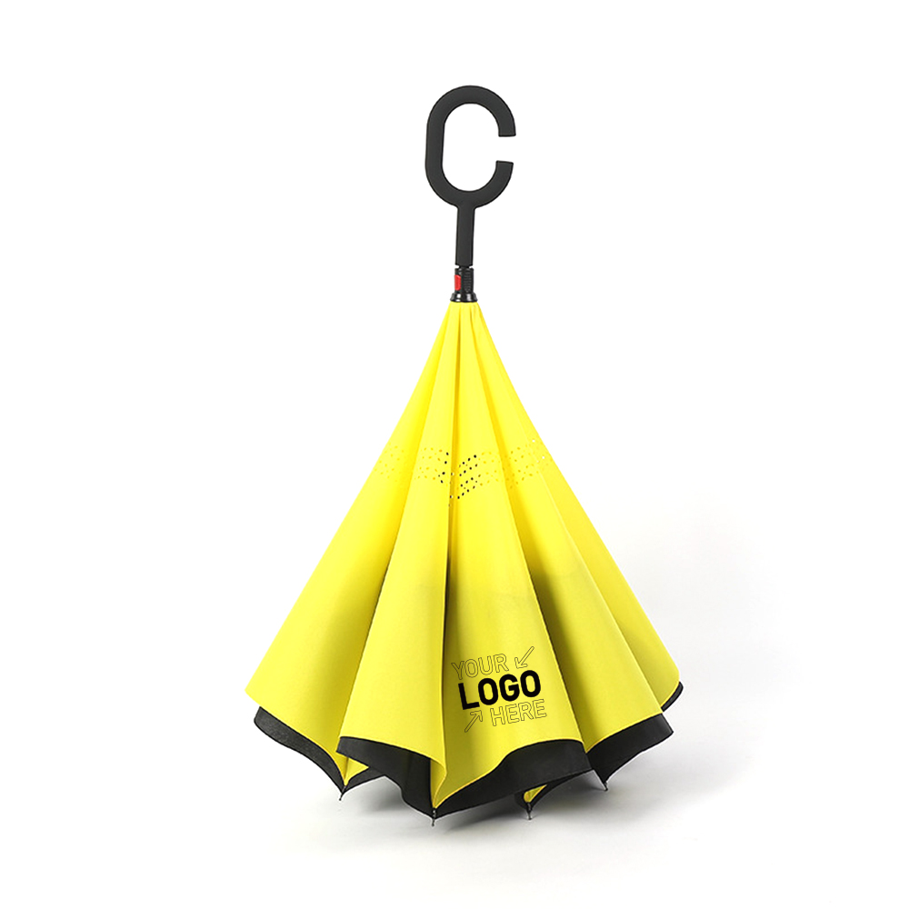 Double-Layer High-Density Impact Cloth Inverted Umbrella 8