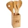 Bamboo 4-piece Kitchen Tool Set and Canister 37