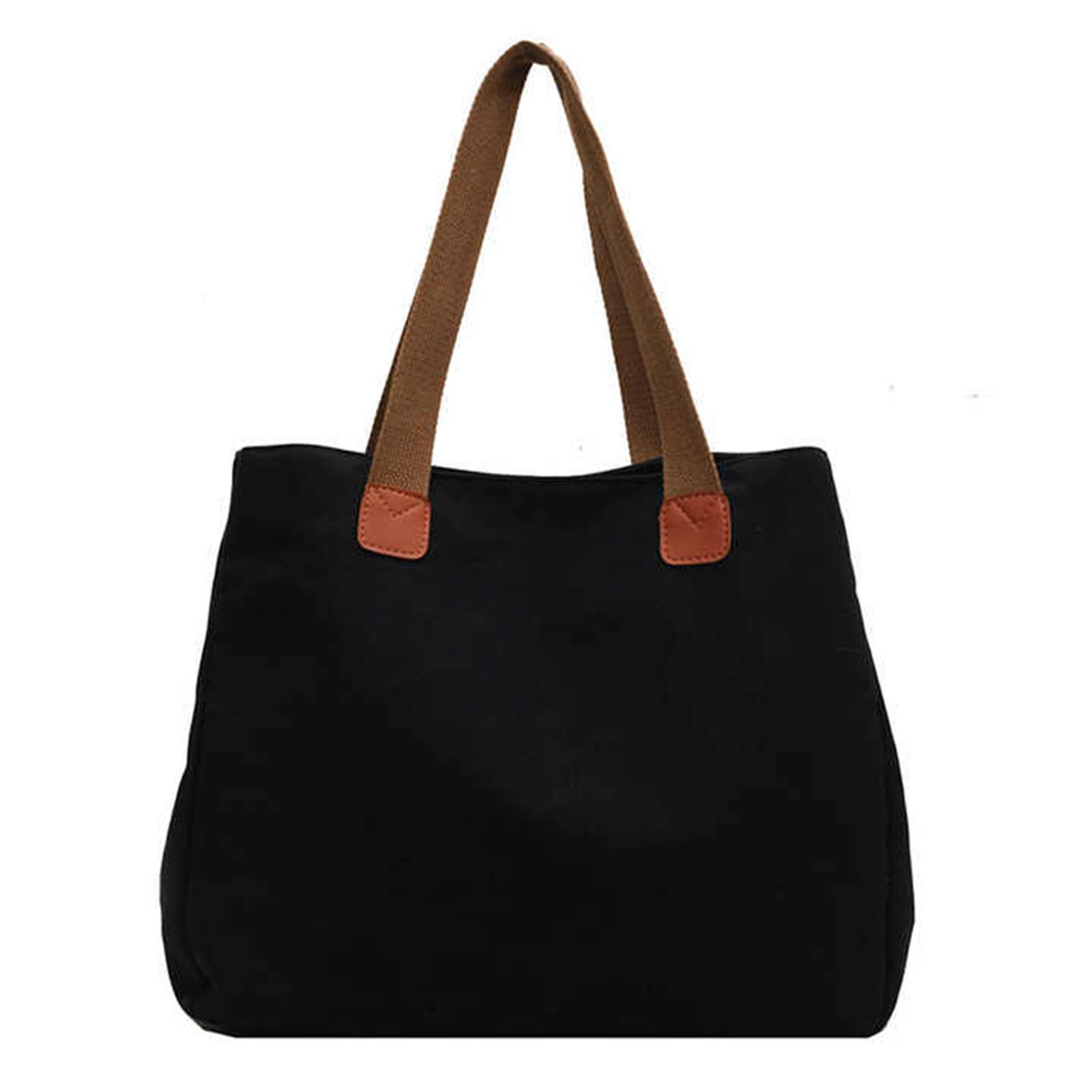 Canvas Tote Handbag With Handle, custom tote bag with logo imprint 2