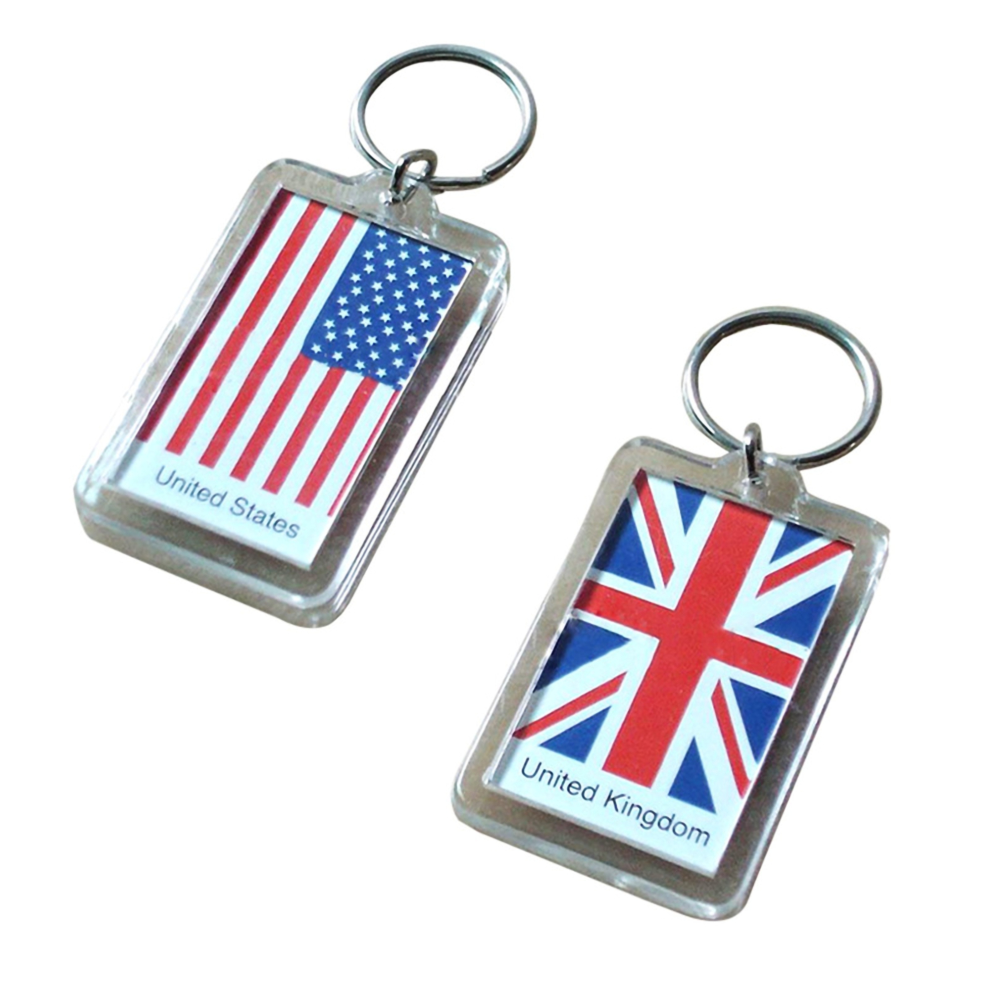 Plastic Photo Frame Keychain 2