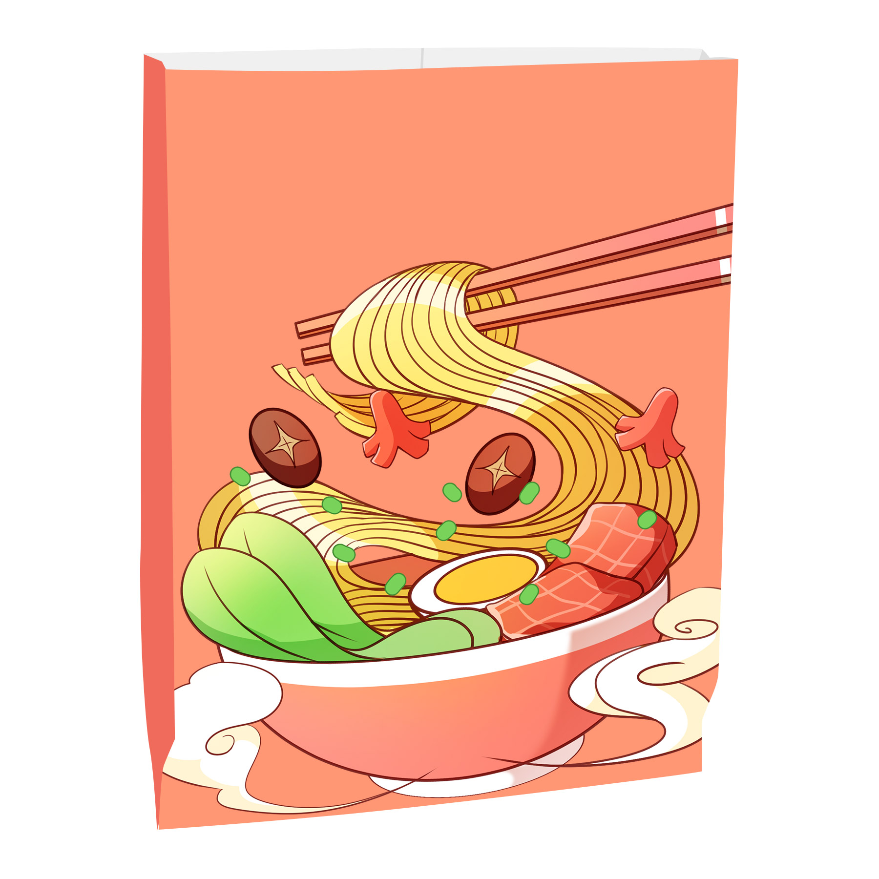 Disposable Food Grease-proof Paper Bags 5