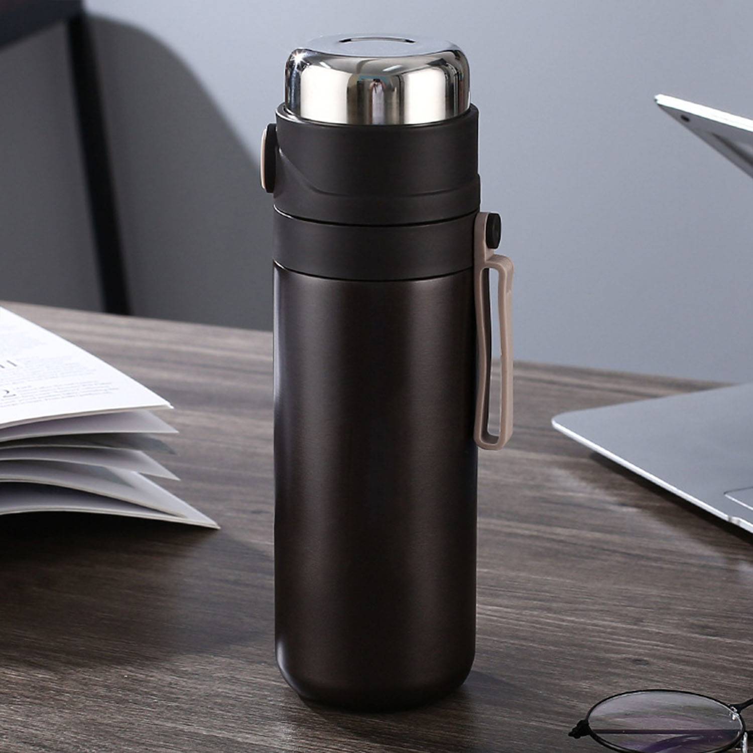 17.6oz Stainless steel tea separation insulated cup 9