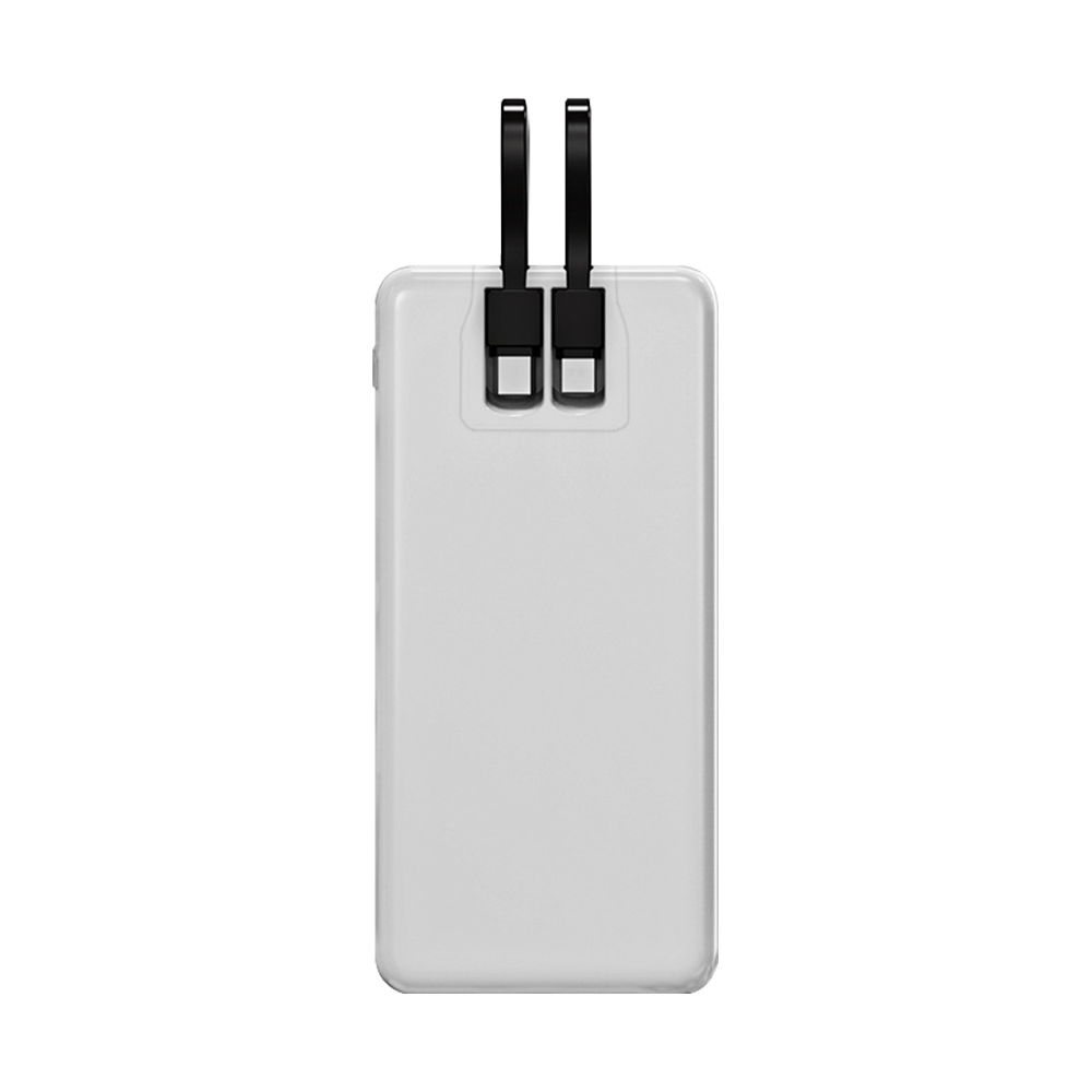 Winnetka Transparent Corded Power Bank 20000 12