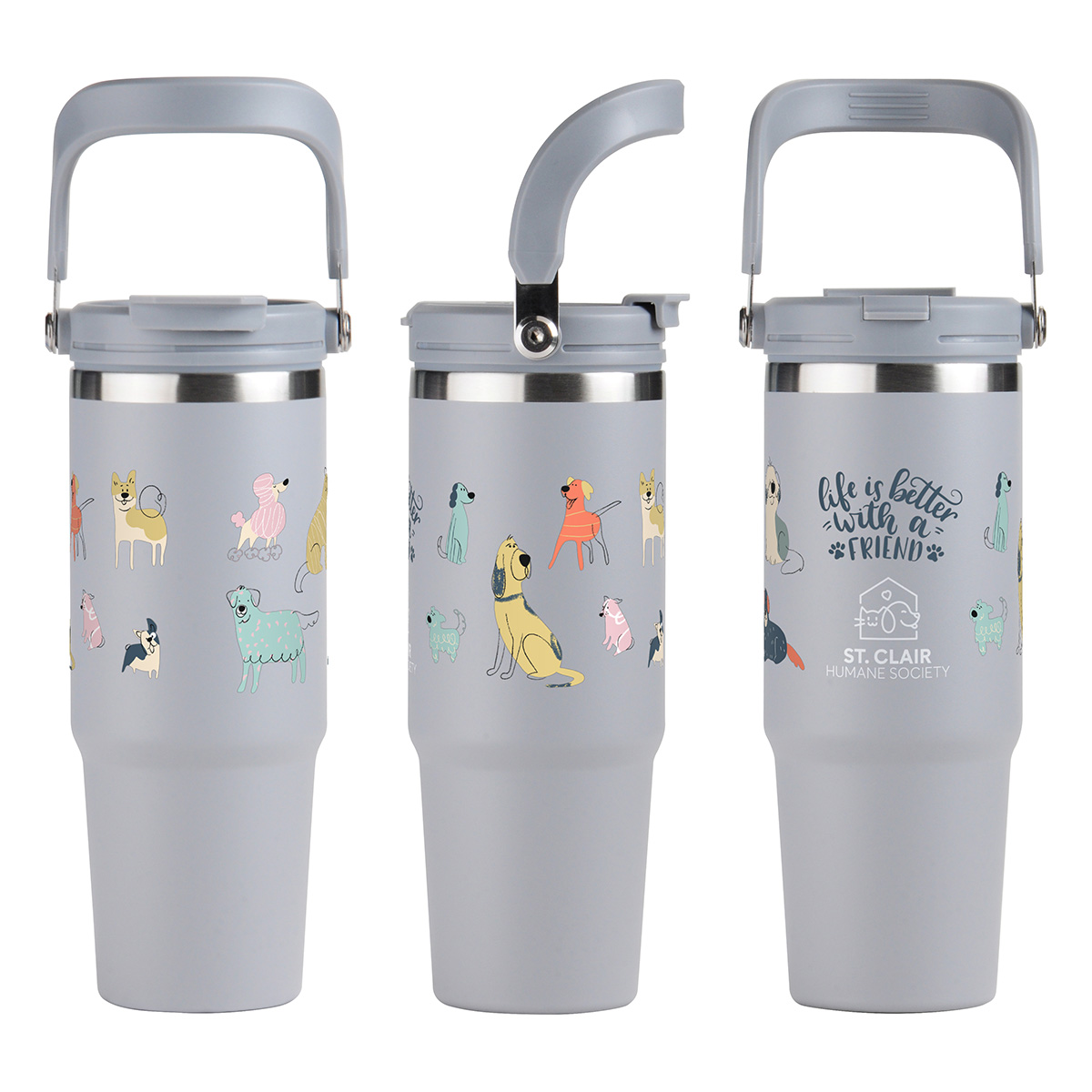 SENSO® Venture DuoFlow 30 oz Vacuum Insulated Stainless Steel Travel Tumbler 37