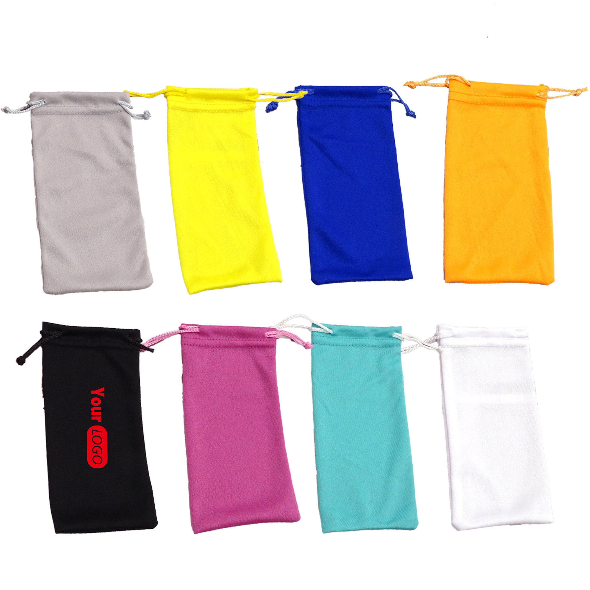 Eyeglass Ultra-Soft Microfiber Pouch with Drawstring Closure 4