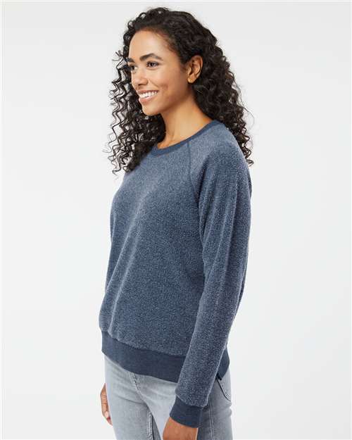 Women's Fleece Out Crewneck Pullover - K01 48