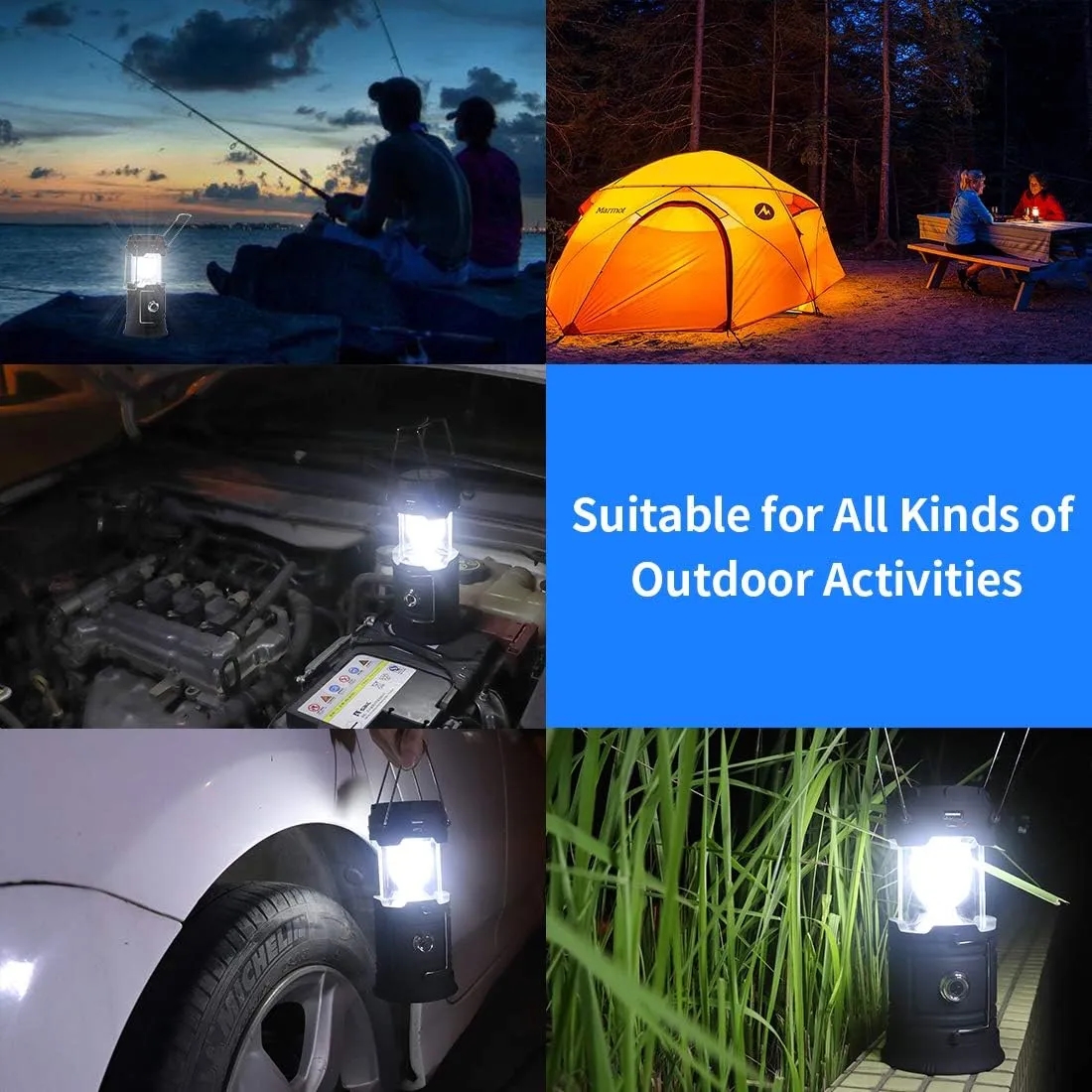 Multi-function Solar Camping Lantern 1