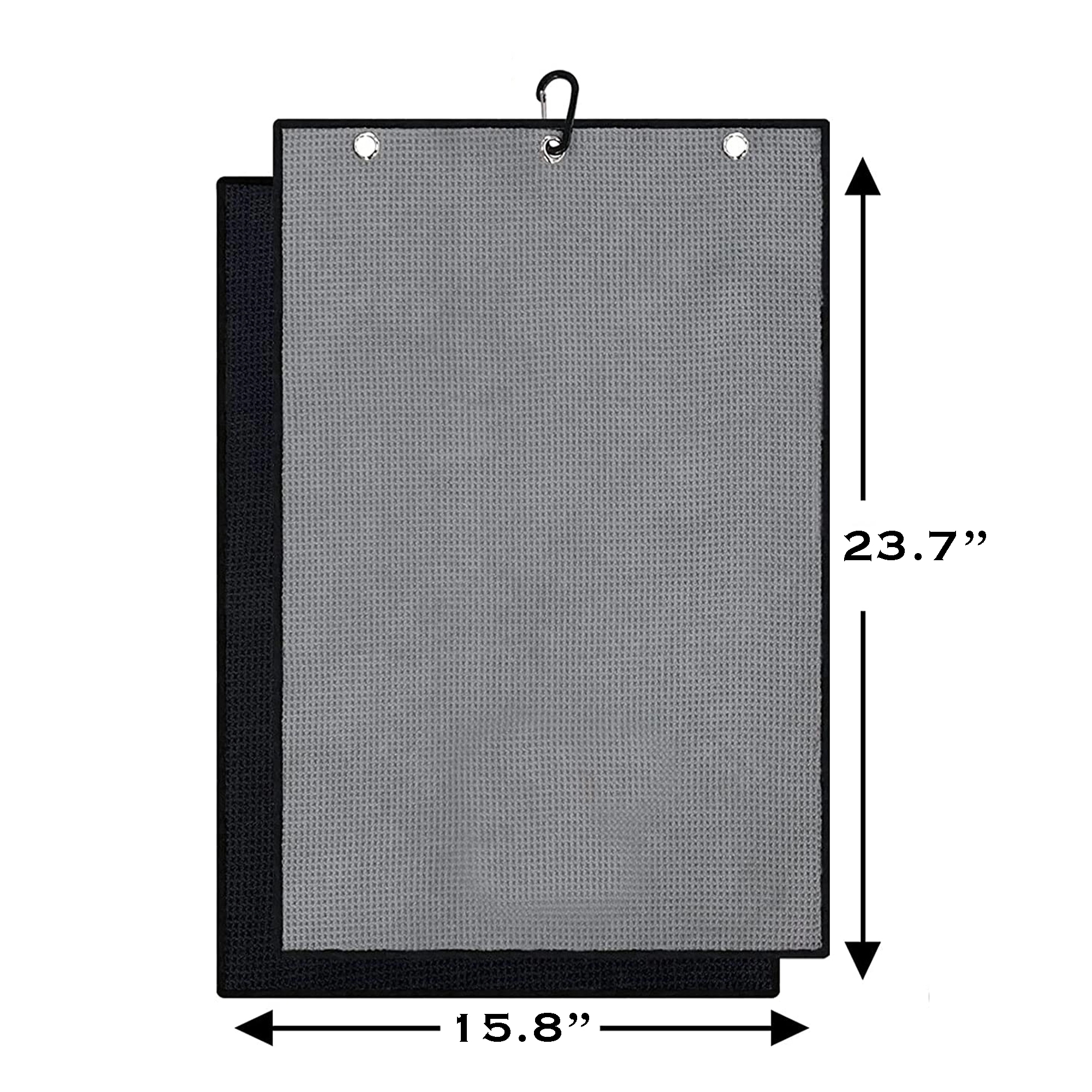 Large Full Color Sublimation Microfiber Golf Towel MOQ100pcs 3