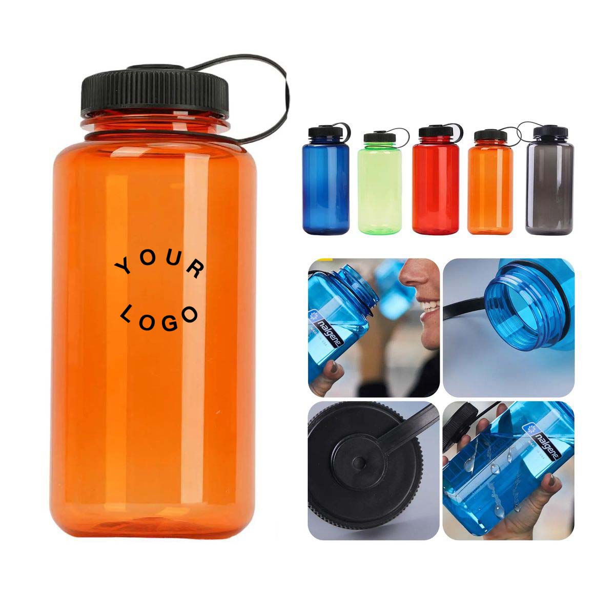 32oz Outdoor Sports Water Bottle with Wide Mouth 3