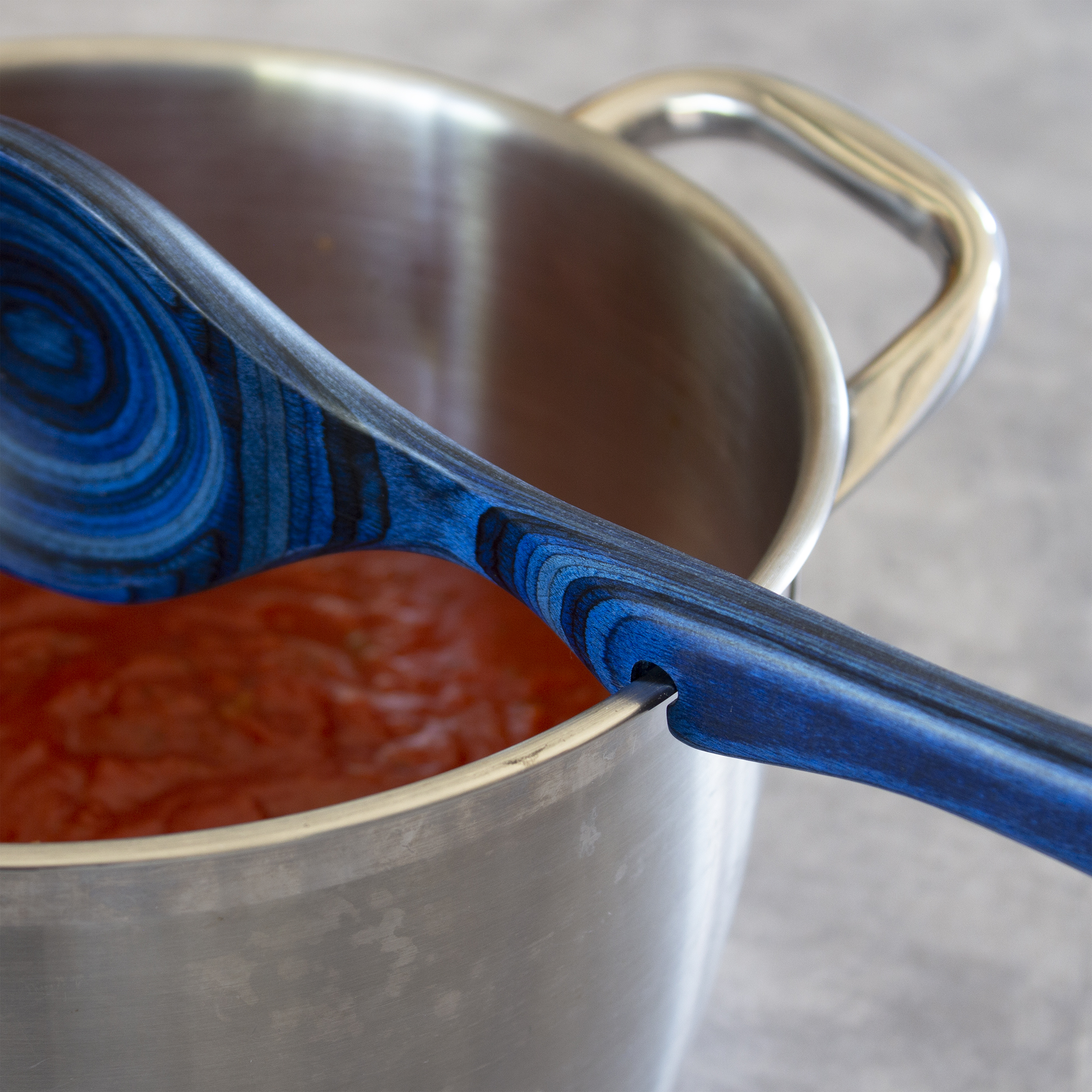 Baltique® Malta Collection Notched Cooking Spoon 3