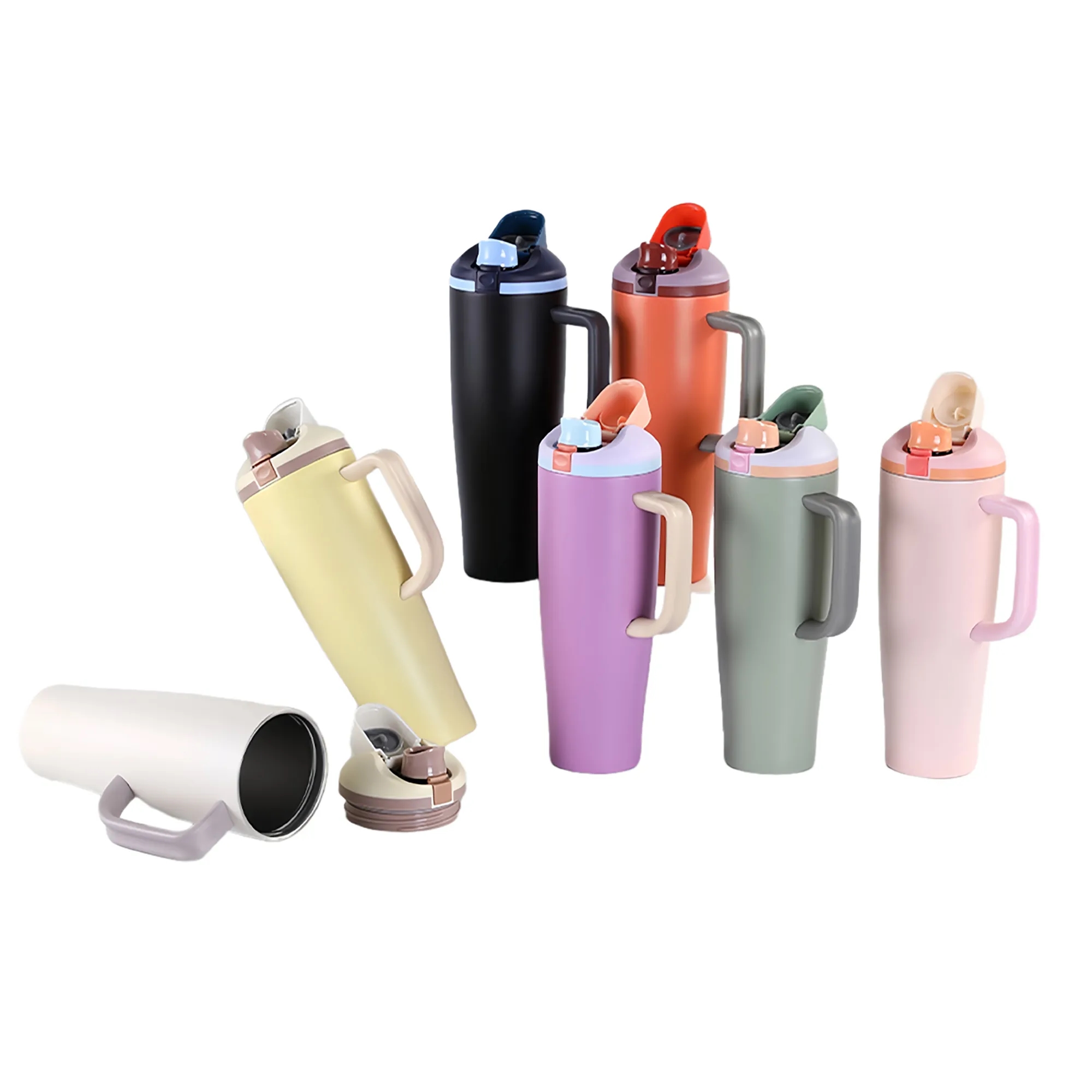 40oz Stainless Steel Tumbler Handle Bottle 3
