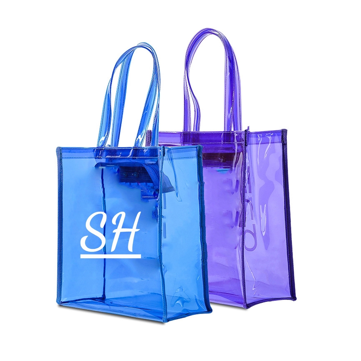 Clear Pvc Jelly Tote Bag 3