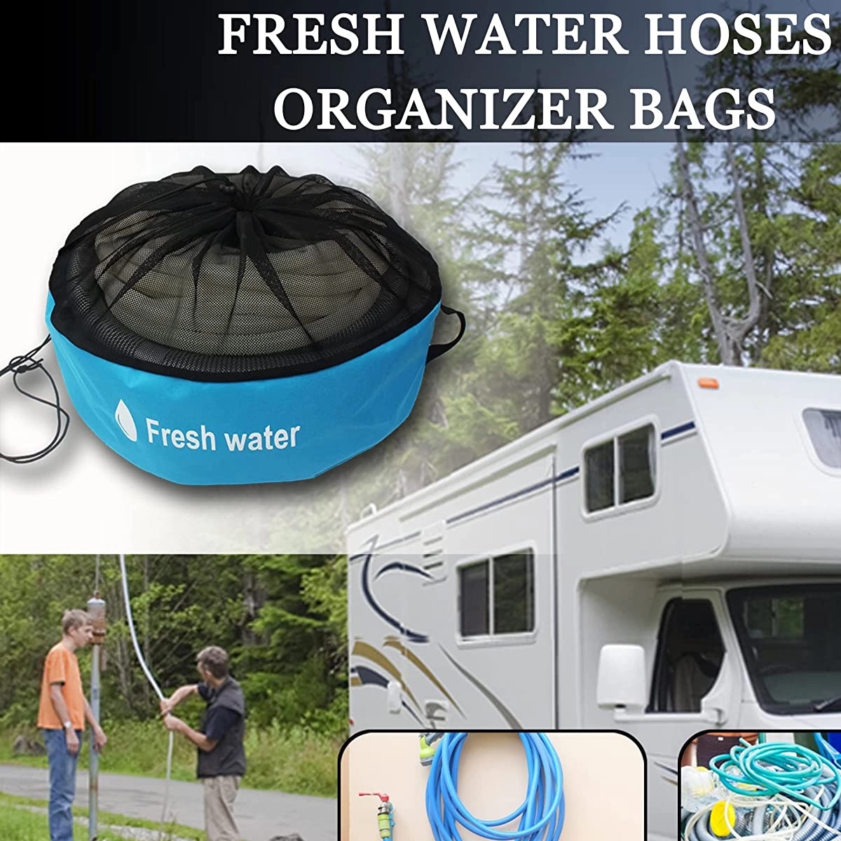 Rv Equipment Storage Bags Of 3 Pack 7