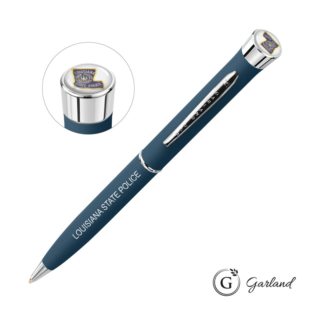 Garland® Freedom Custom Ballpoint Pen - Chrome Accent 5