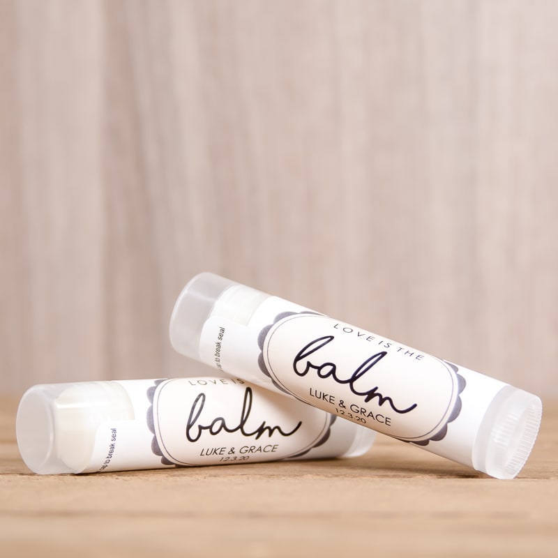 Custom SPF 15 Beeswax Lip Balms - Full Color 34