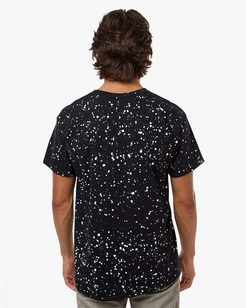 Unisex Bleach Out Dyed T-Shirt - 1385 37