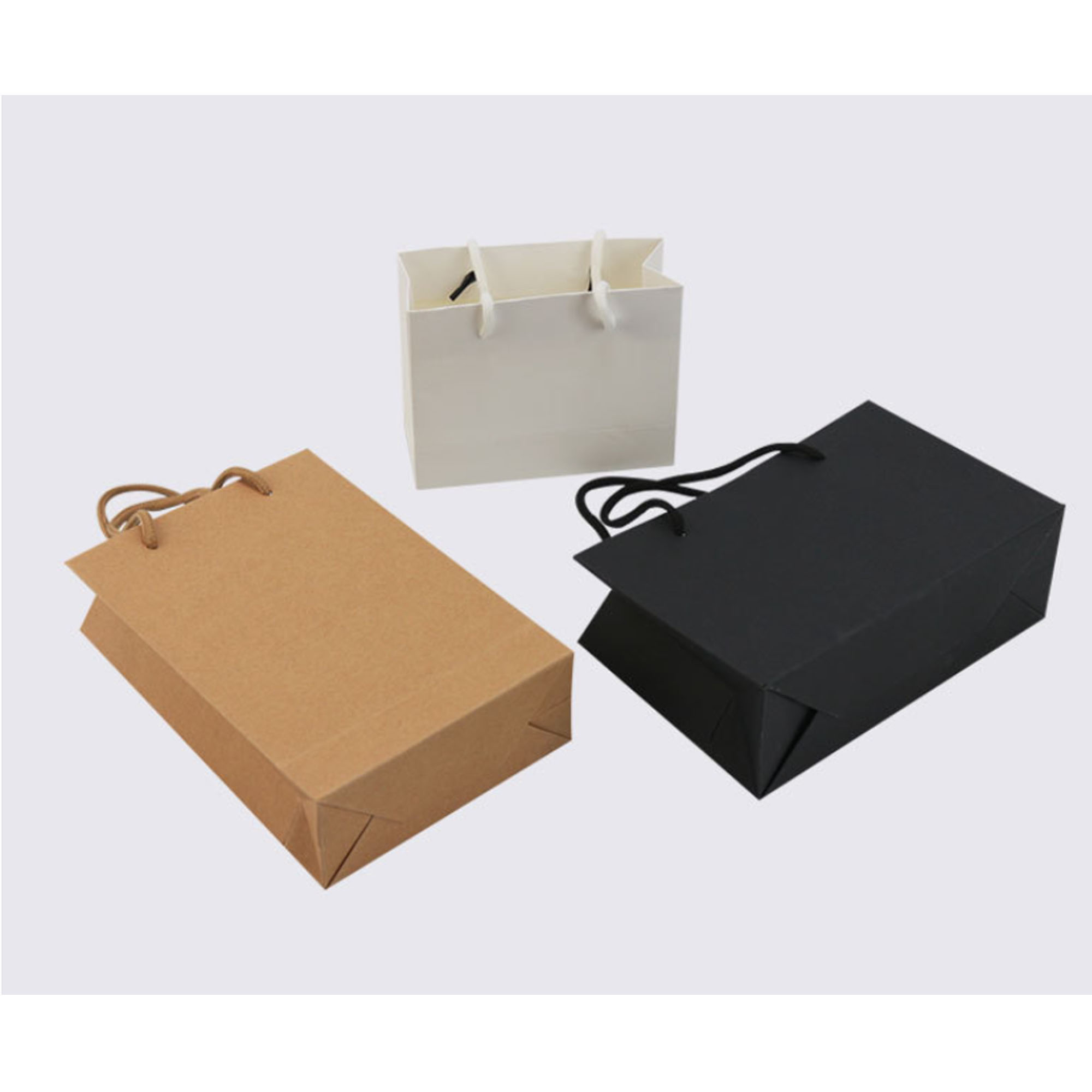 Durable Kraft Paper Bags for Retail and Gifts 3