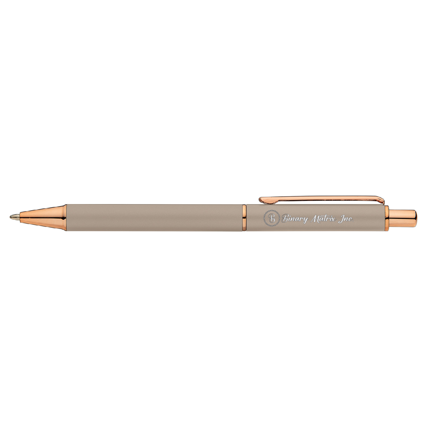 Harmony Softy Rose Gold Pen (Engraved Imprint) 2