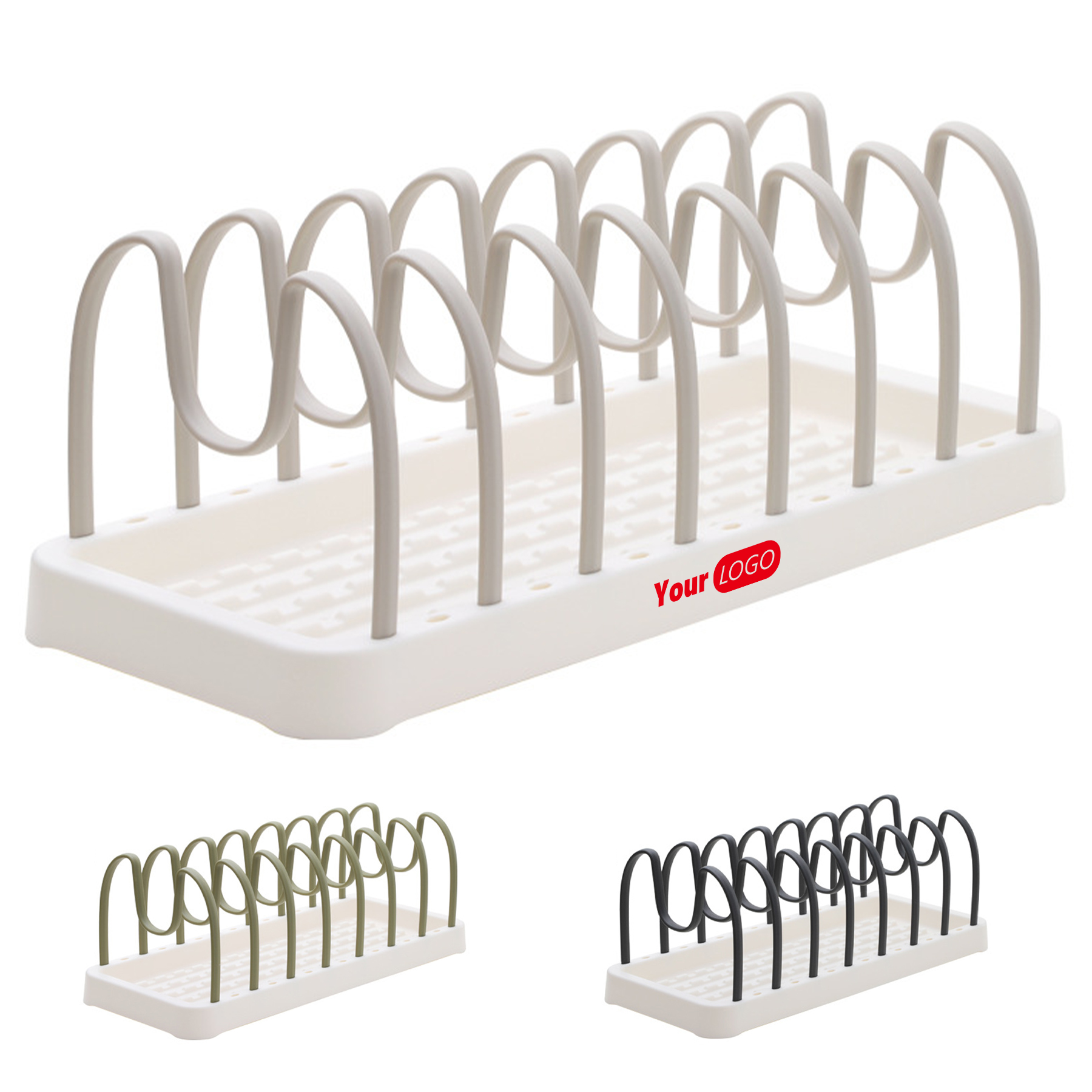 Plastic Detachable Dish Storage Rack 6