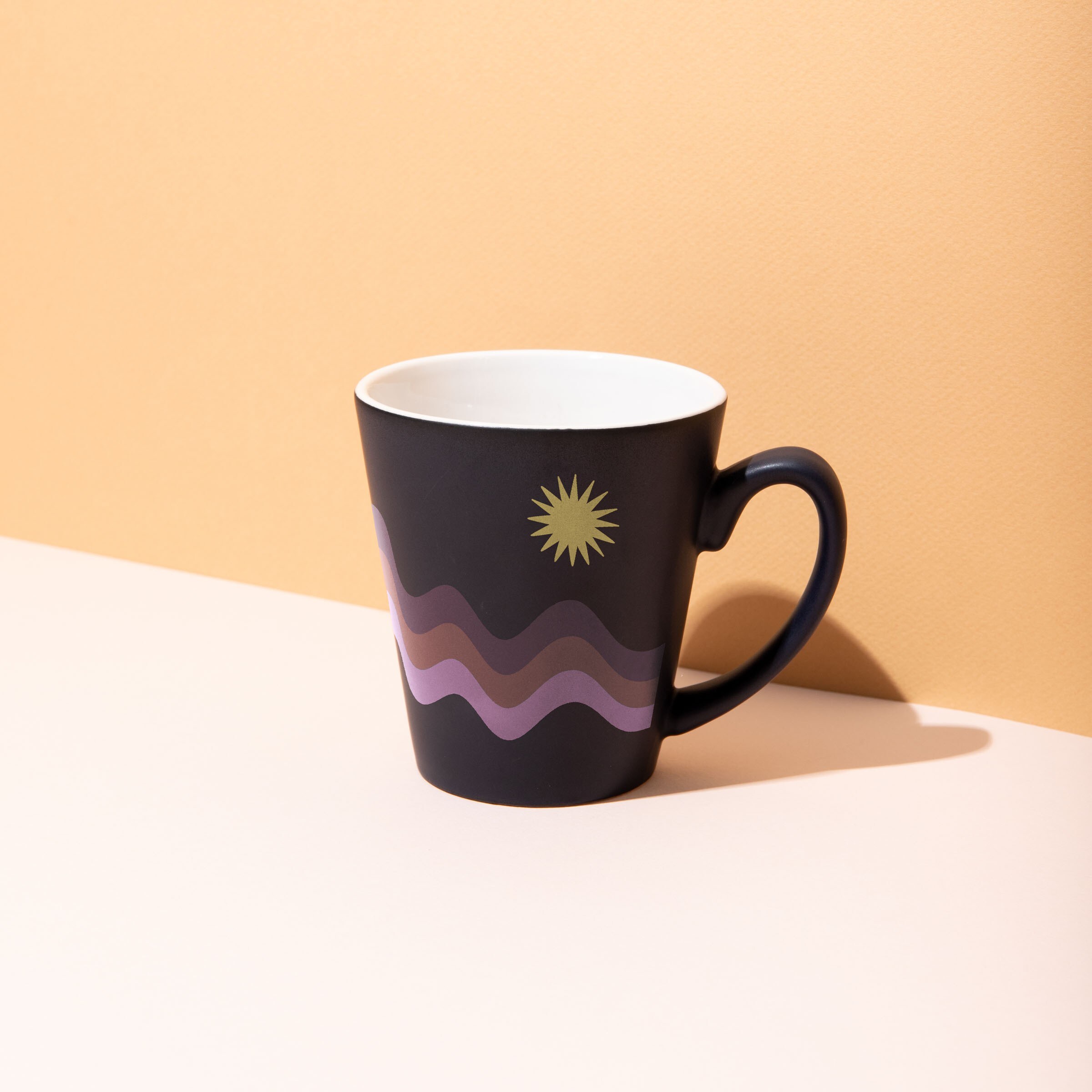 TWO TONE MATTE LATTE MUG 12 OZ.