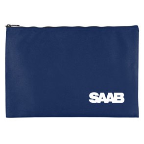 10 Oz. Colored Canvas Zippered Portfolio 3