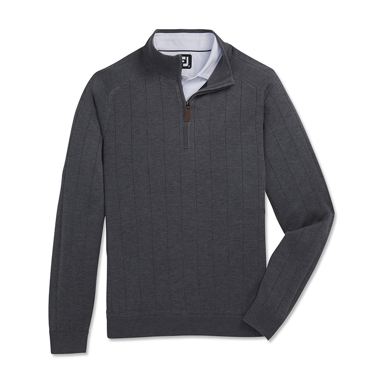 FootJoy Drop Needle Lined Sweater, custom hoodie or sweatshirt with logo imprint 5