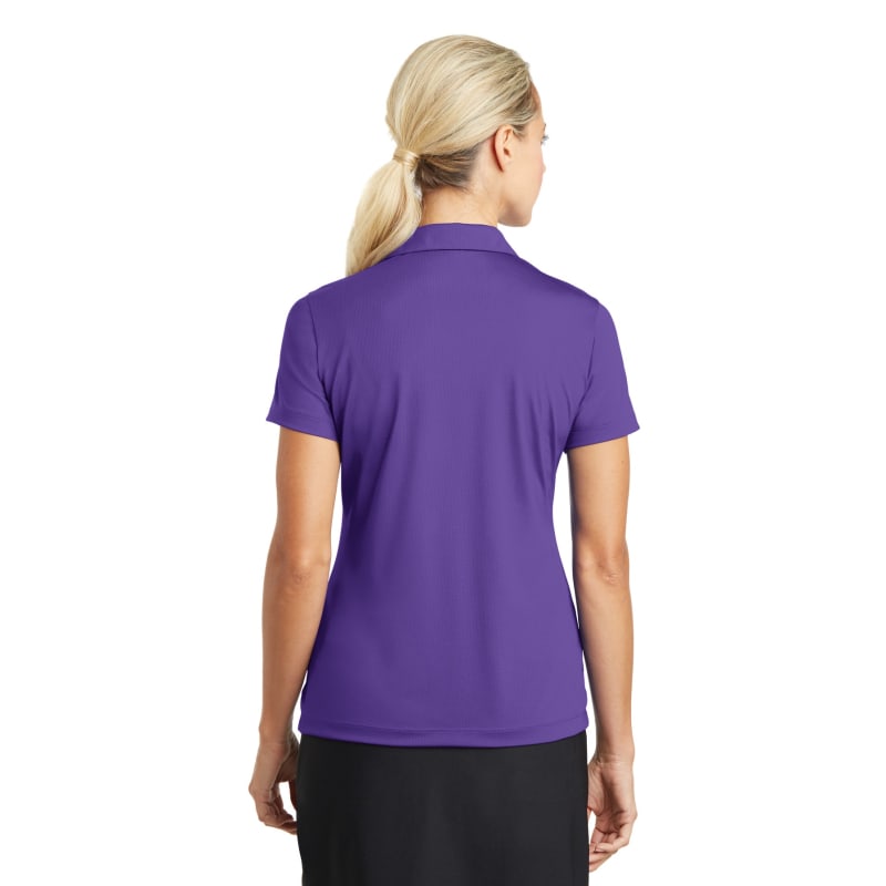 Nike Women's Dri-FIT Vertical Mesh Polo. 8