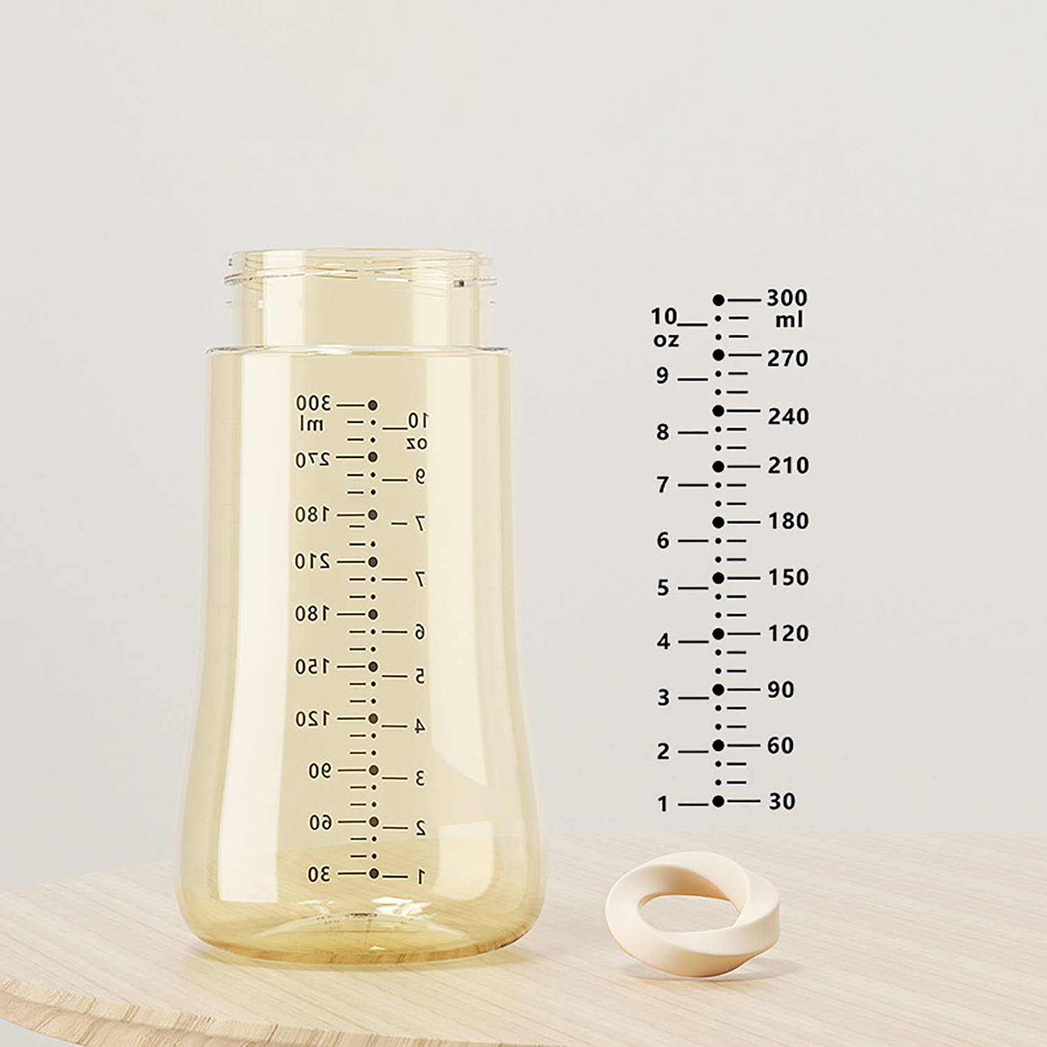 10oz Dual-Use Baby Feeding Bottle - Safe & Durable 5