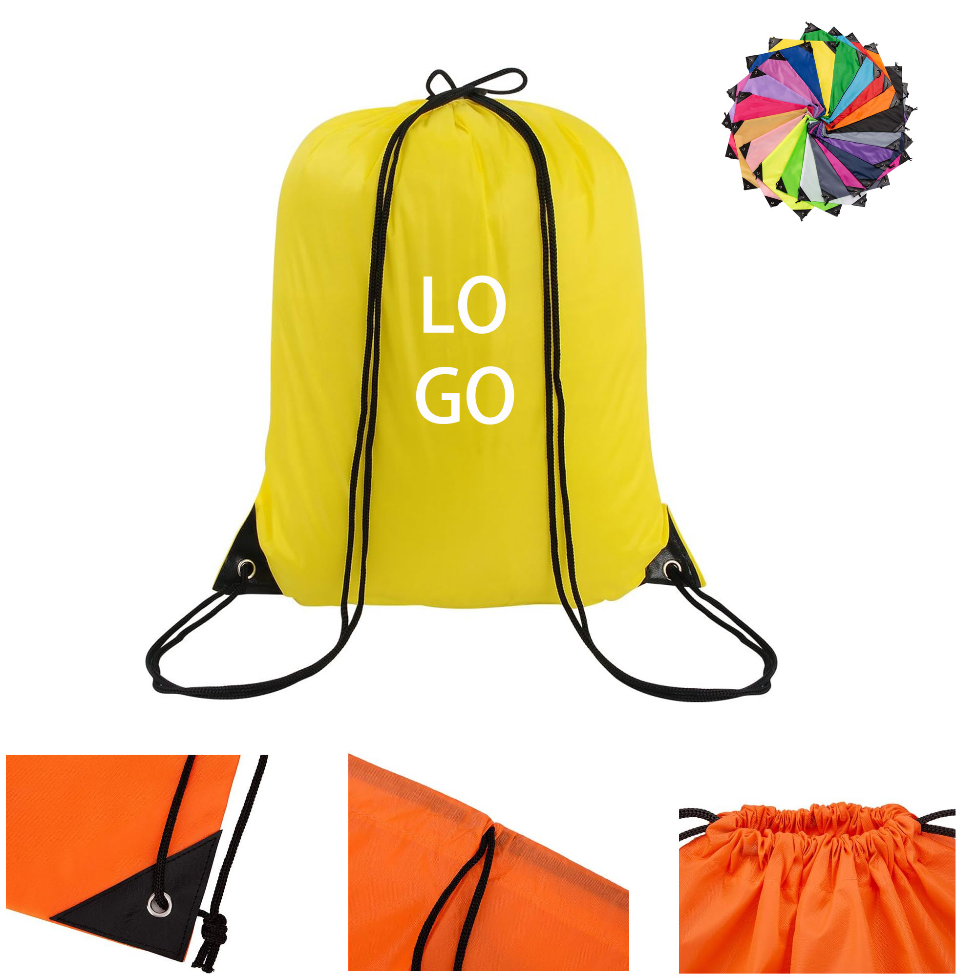 Gym Sport Drawstring Backpack 2